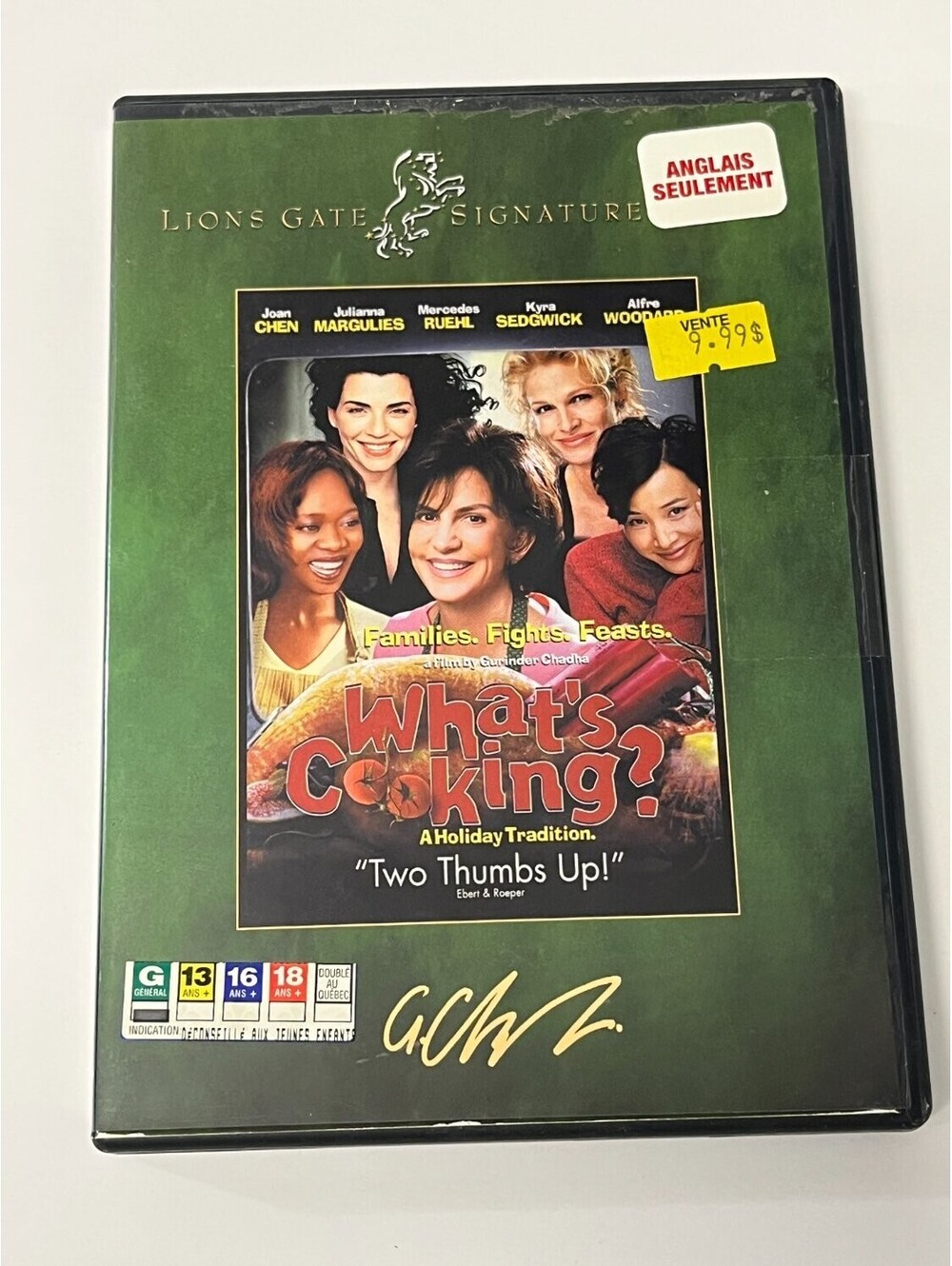 Gurinder Chadha What's Cooking? DVD